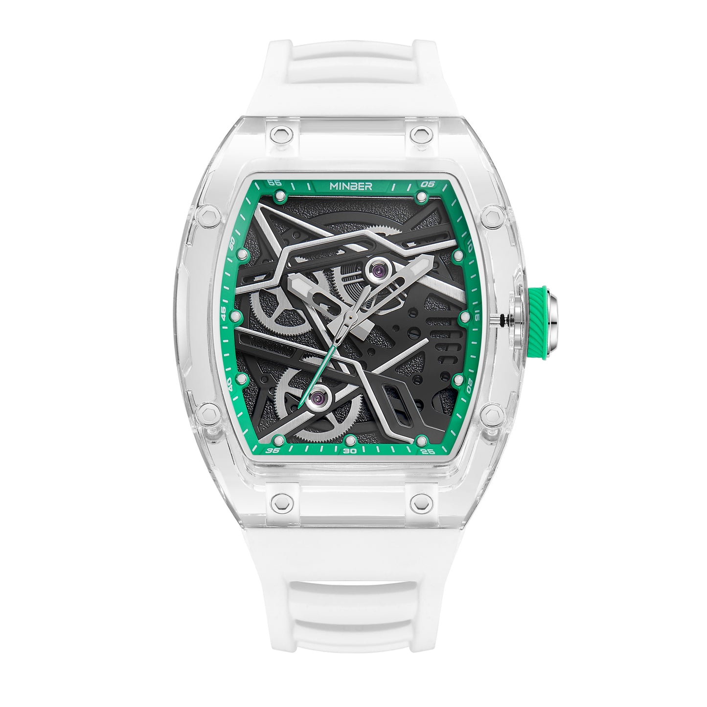 GREEN GLAZED CEDAR AUTOMATIC QUANTUM LEAP