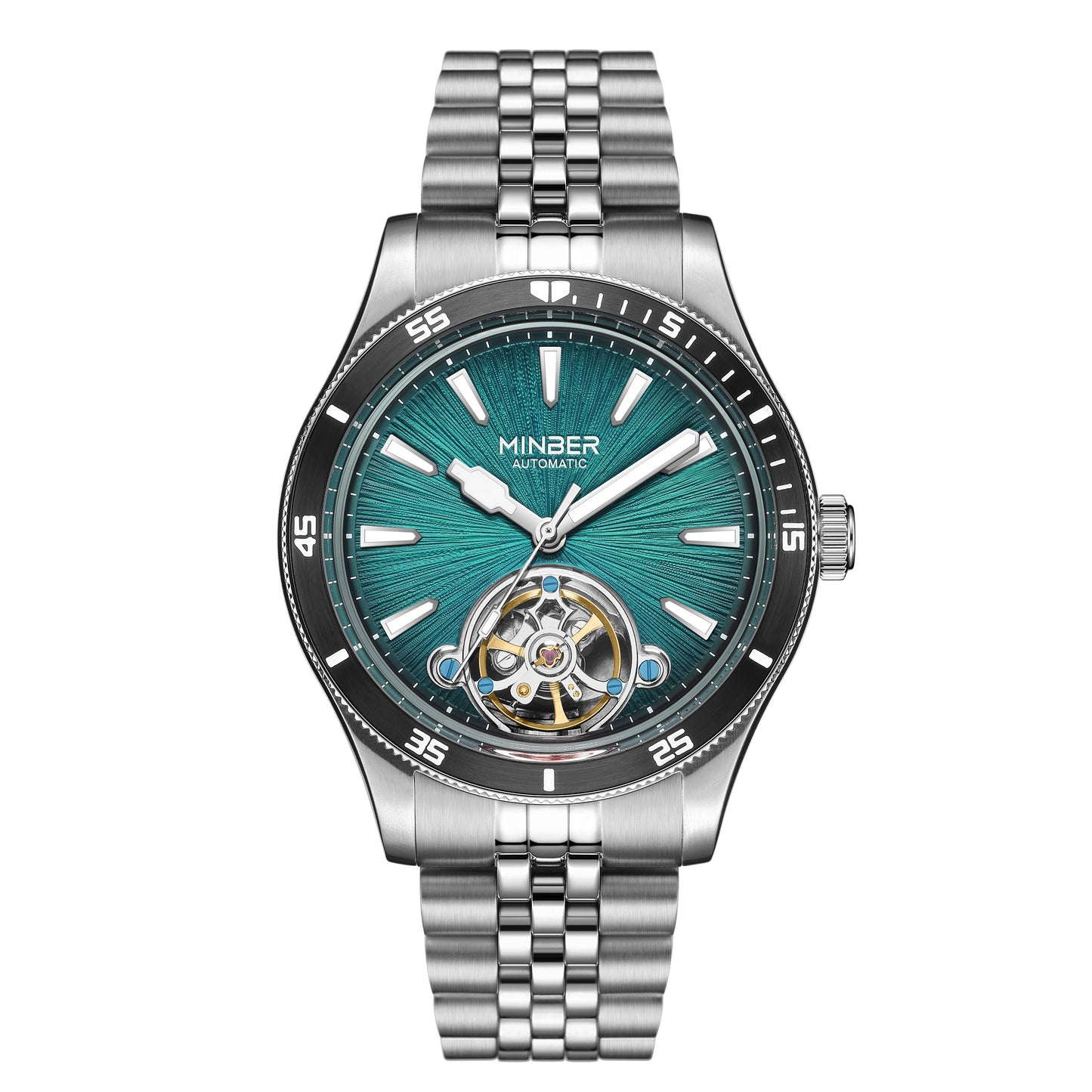 Minber Automatic Skeleton Watch - 9164