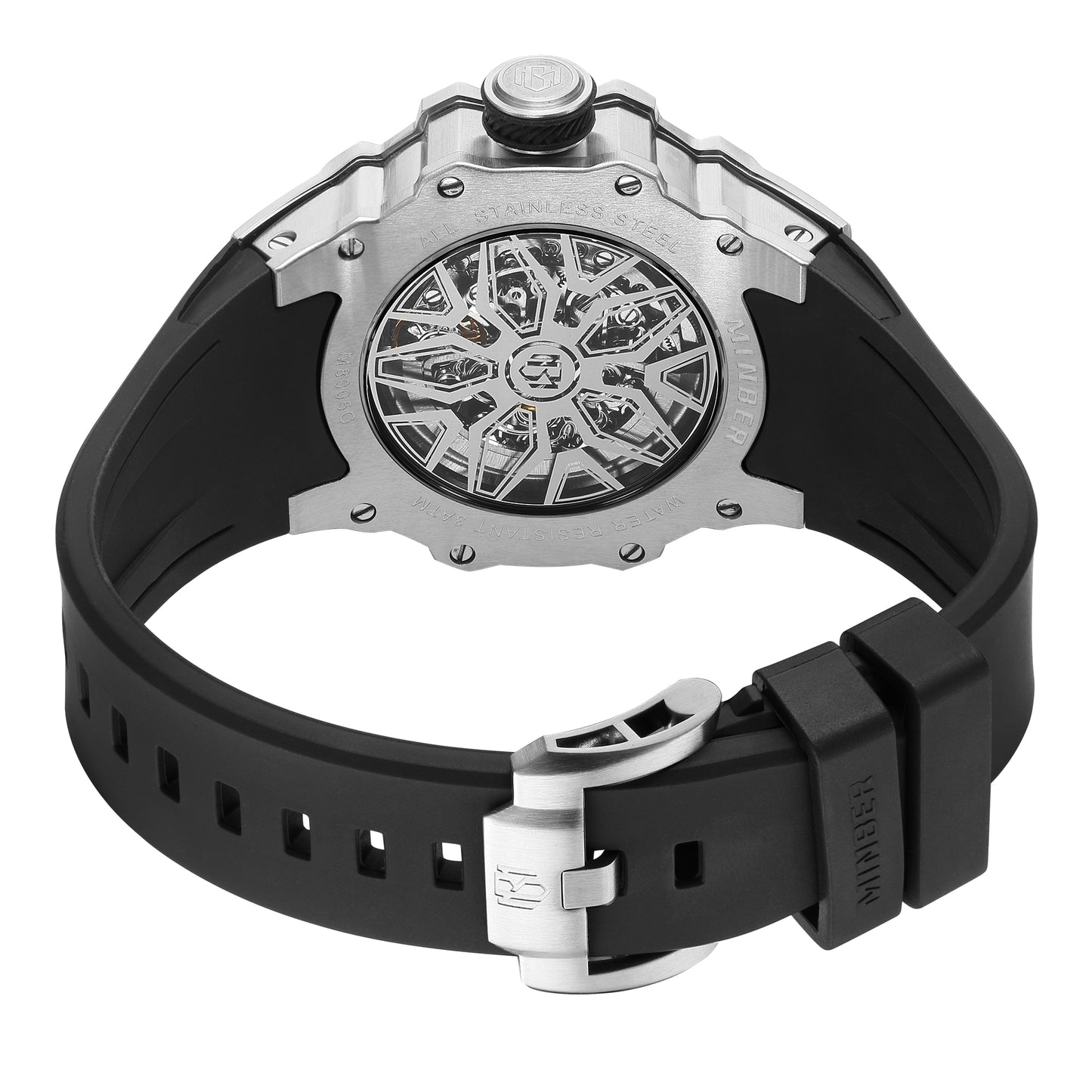 WHITE TITANIUM AUTOMATIC SKY SENTINEL