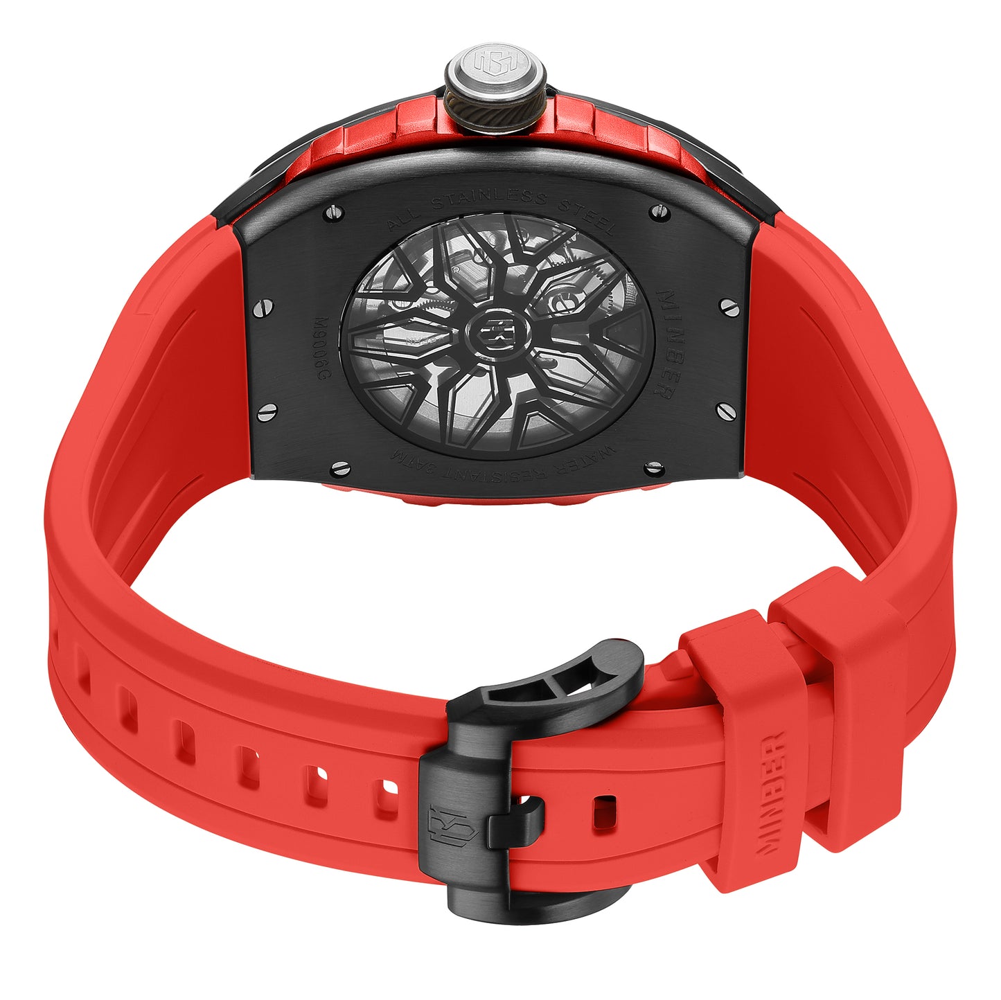 BLACK RED AUTOMATIC URBAN VORTEX