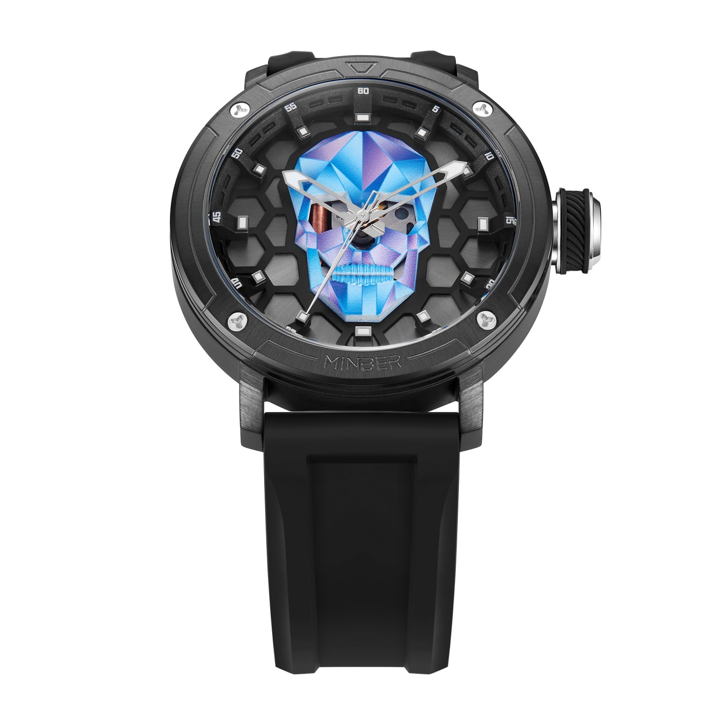 BLUE CORROSION QUARTZ MOVEMENT PHANTOM PULSE