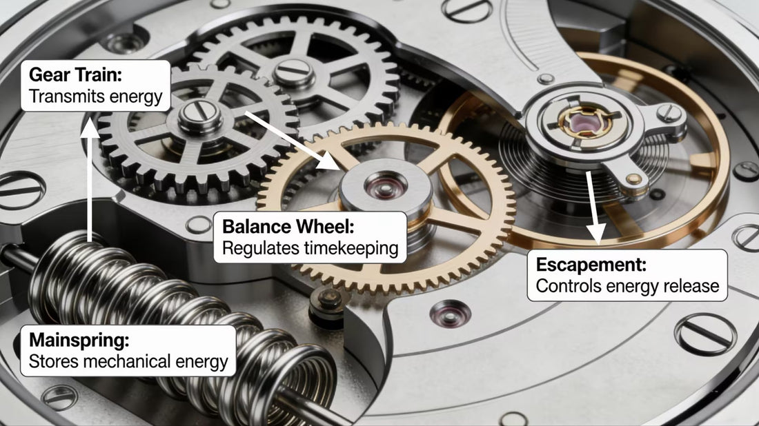 How a Mechanical Watch Works