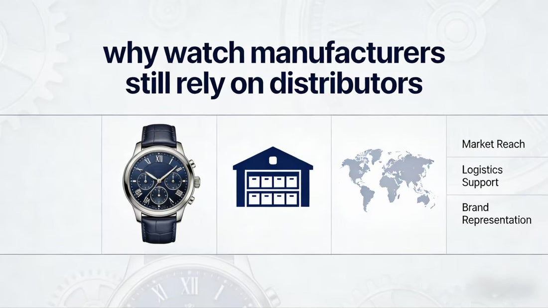 Why Watch Manufacturers Still Rely on Distributors