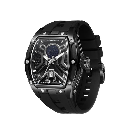 ODYSSEY BLACK QUARTZ MOVEMENT STEELHAVEN
