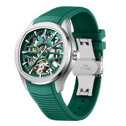 MINBER Automatic Skeleton Watch - Void Engine - 9204-5