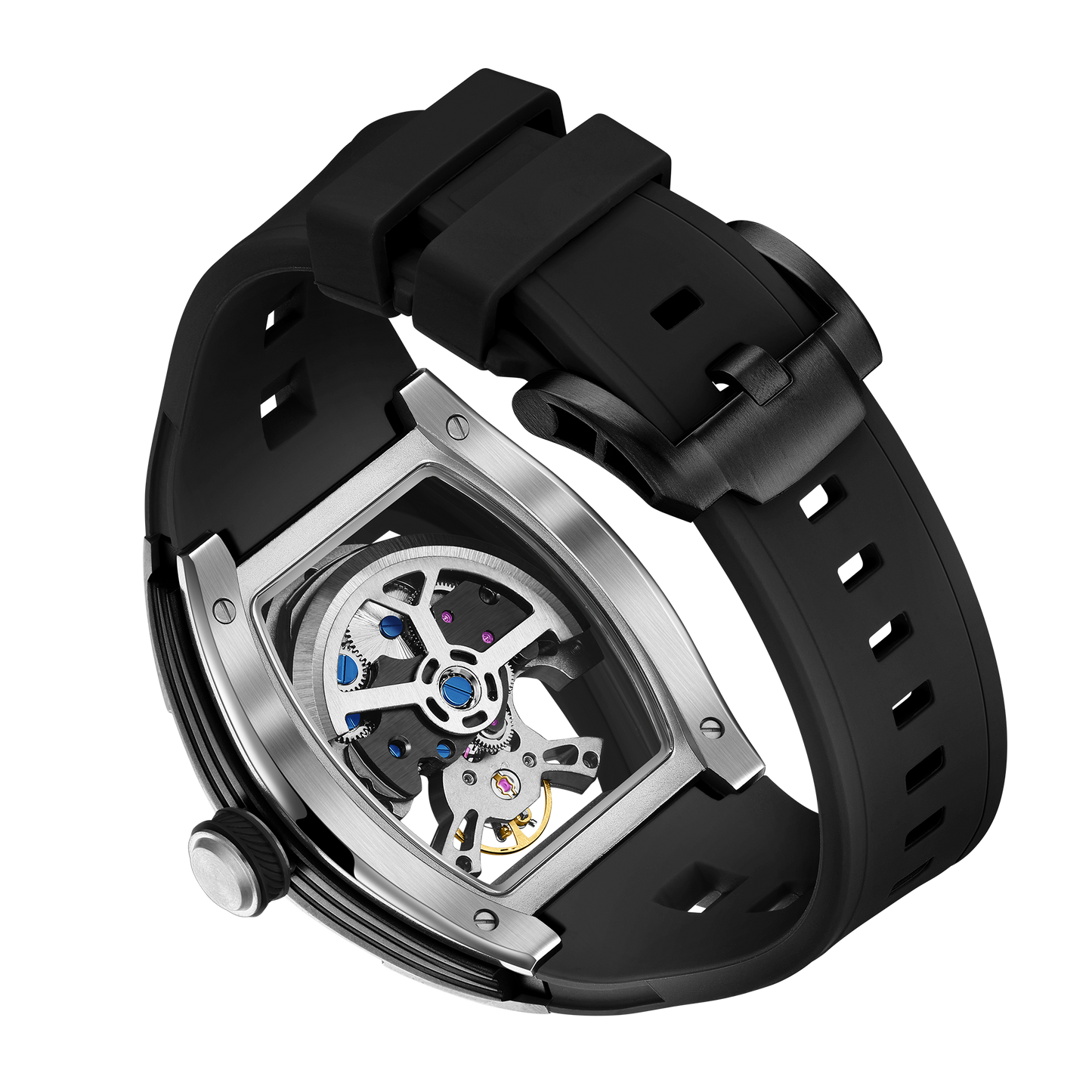 MINBER Automatic Skeleton Watch - Bold Sophistication - 9198-6