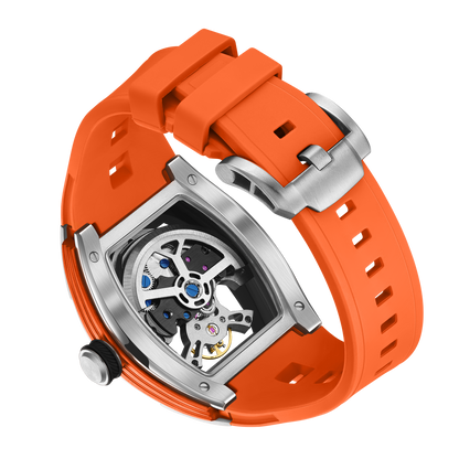 MINBER Automatic Skeleton Watch - Bold Sophistication - 9198-6