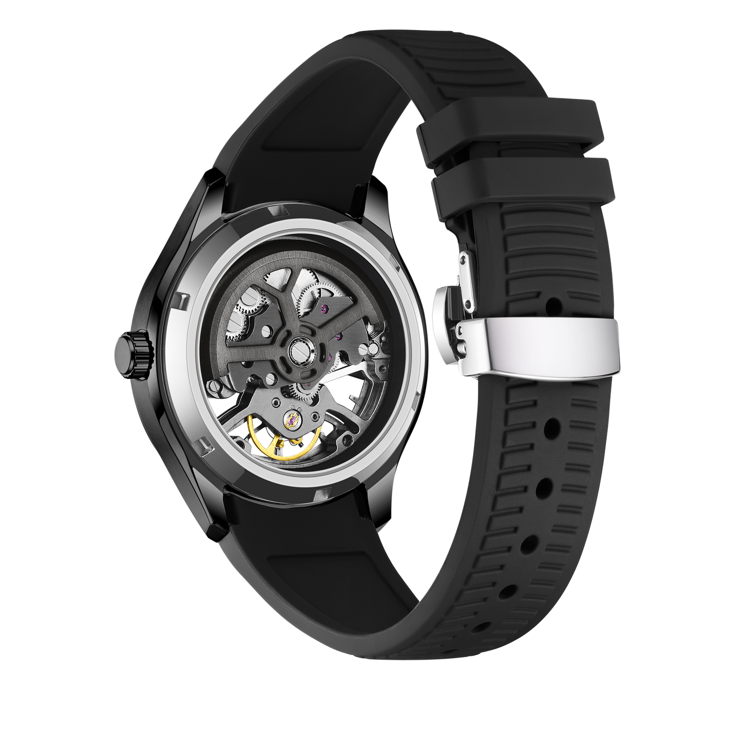 MINBER Automatic Skeleton Watch - Void Engine - 9204-5