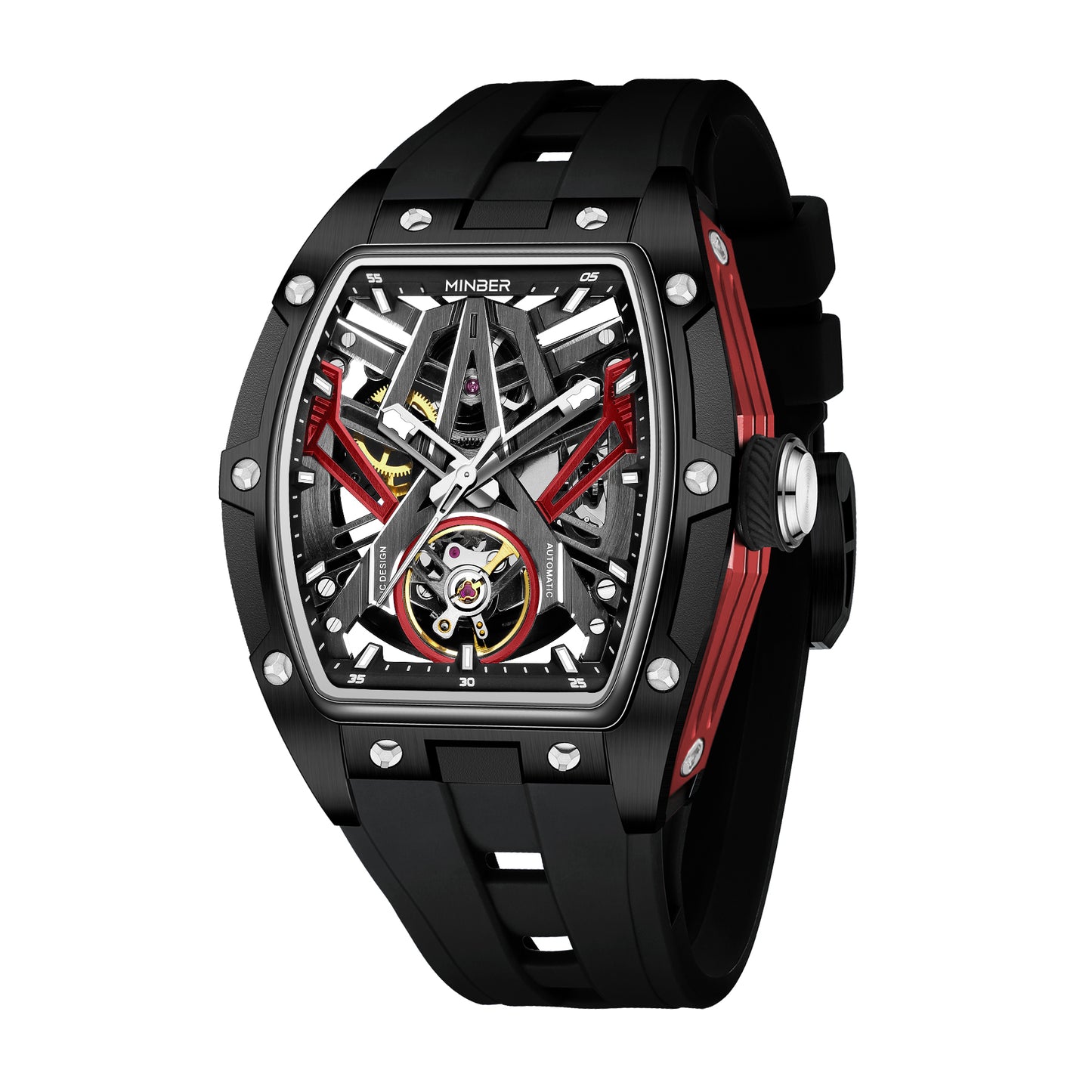 MINBER Automatic Skeleton Watch - 9191