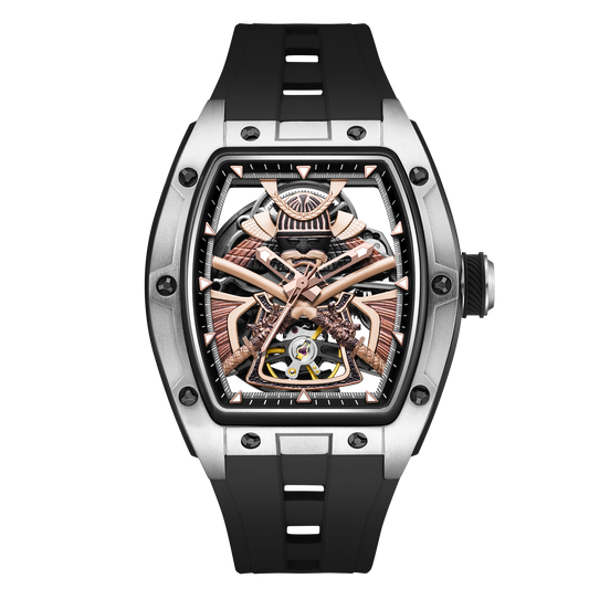 MINBER Automatic Skeleton Watch - Samurai - 9198-5