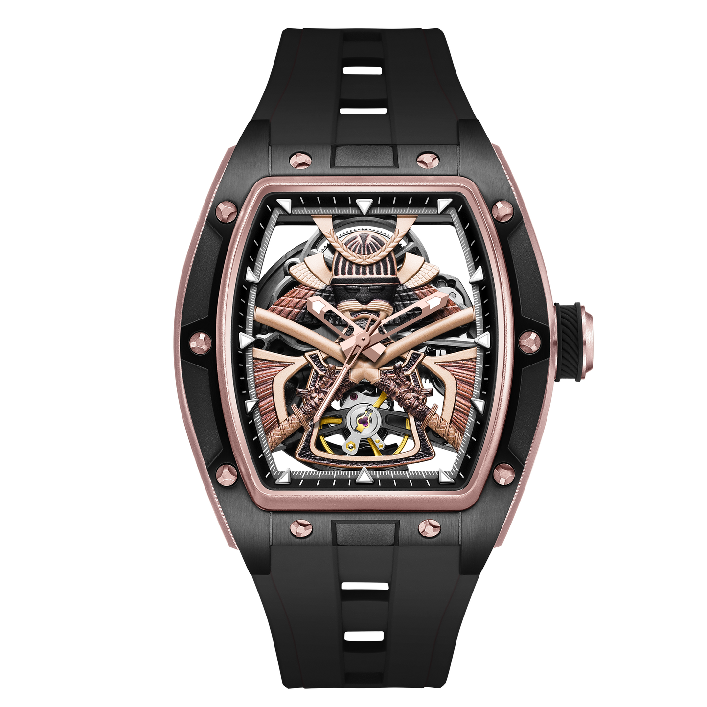 MINBER Automatic Skeleton Watch - Samurai - 9198-5