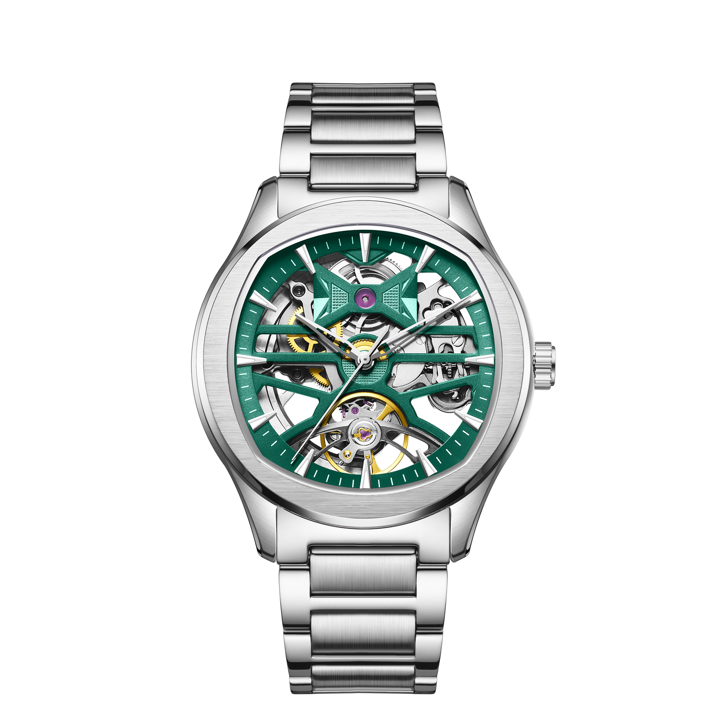 MINBER Automatic Skeleton Watch - Void Engine - 9204-5