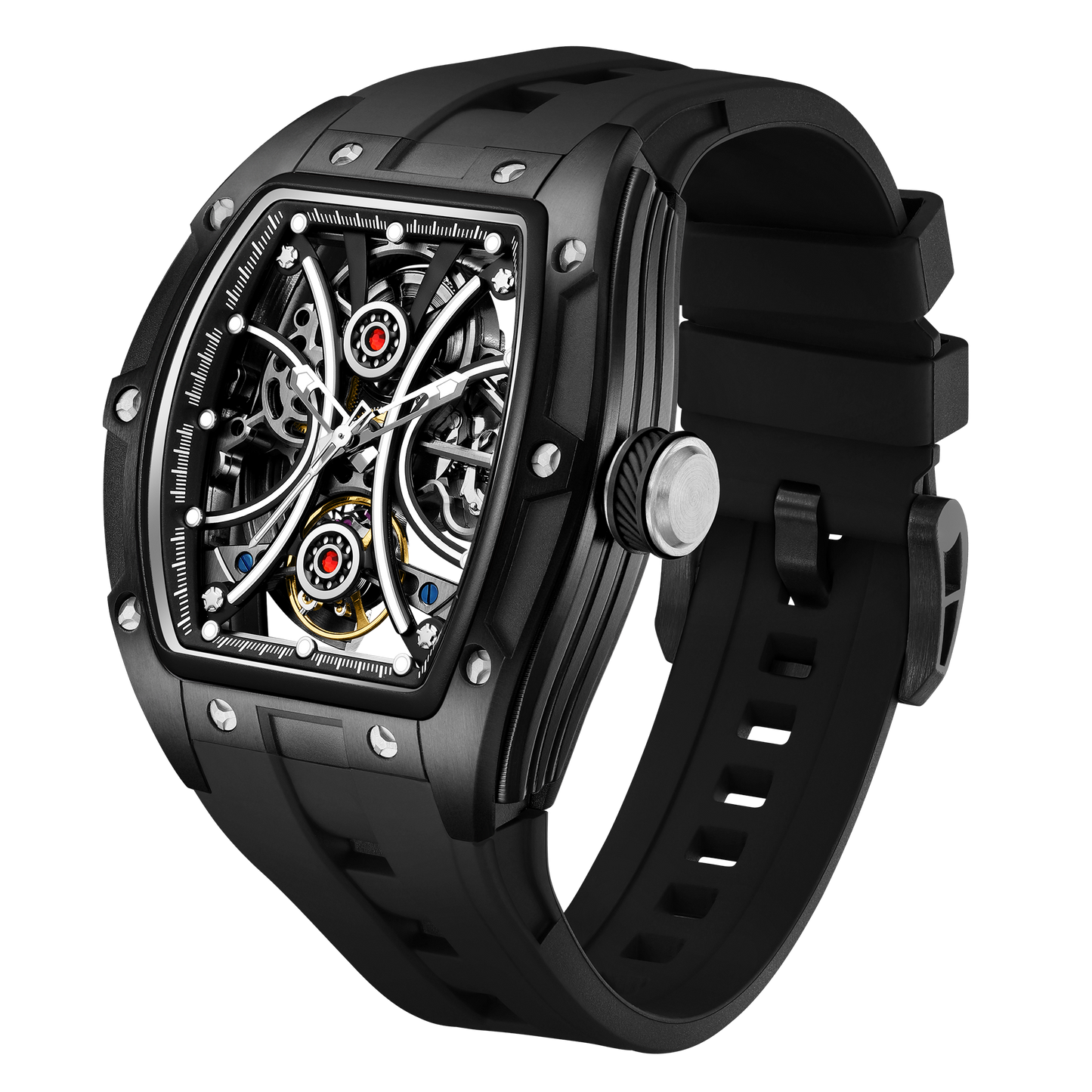 MINBER Automatic Skeleton Watch - 9198-4