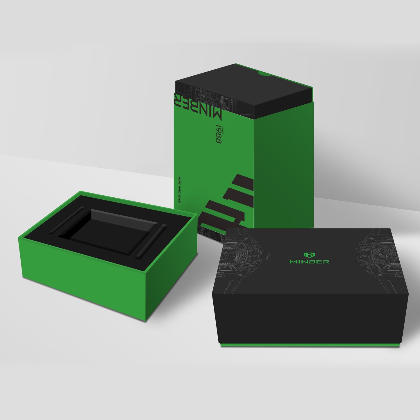 Minber Automatic Watch - 8009