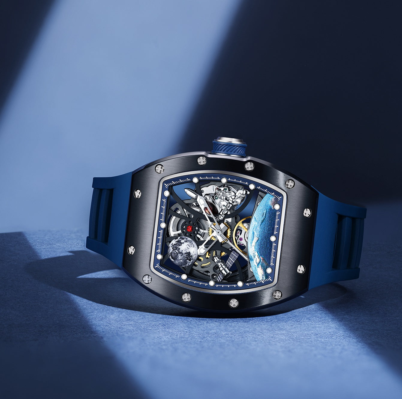 MINBER Automatic Skeleton Watch - Terra Pulse - 9190-14