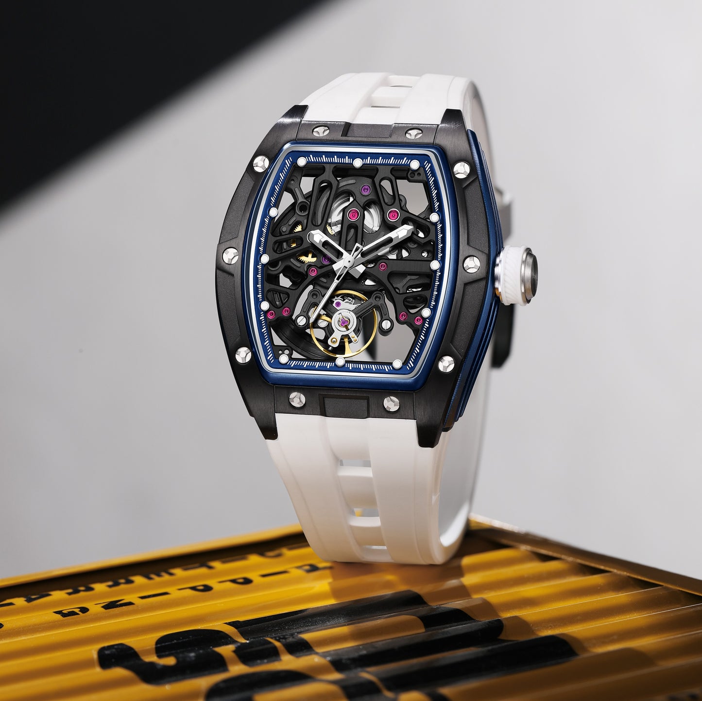 MINBER Automatic Skeleton Watch - Horizon Forge - 9198-1