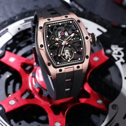 MINBER Automatic Skeleton Watch - Horizon Forge - 9198-1