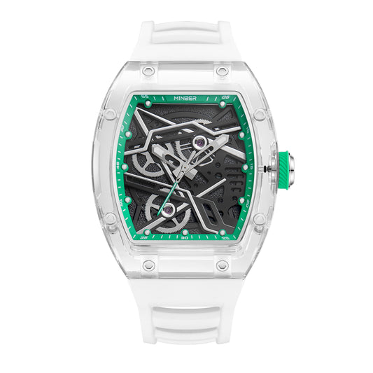 GREEN GLAZED CEDAR  AUTOMATIC QUANTUM LEAP