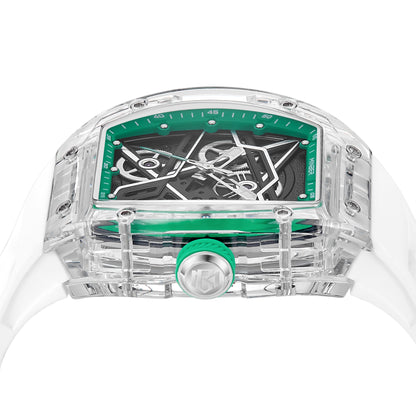 GREEN GLAZED CEDAR  AUTOMATIC QUANTUM LEAP
