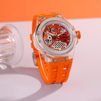Minber Skeleton Automatic Watch - 9018