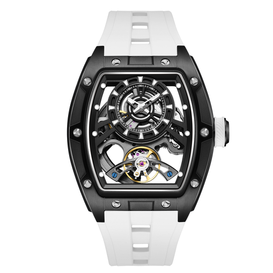 MINBER Automatic Skeleton Watch - Bold Sophistication - 9198-6