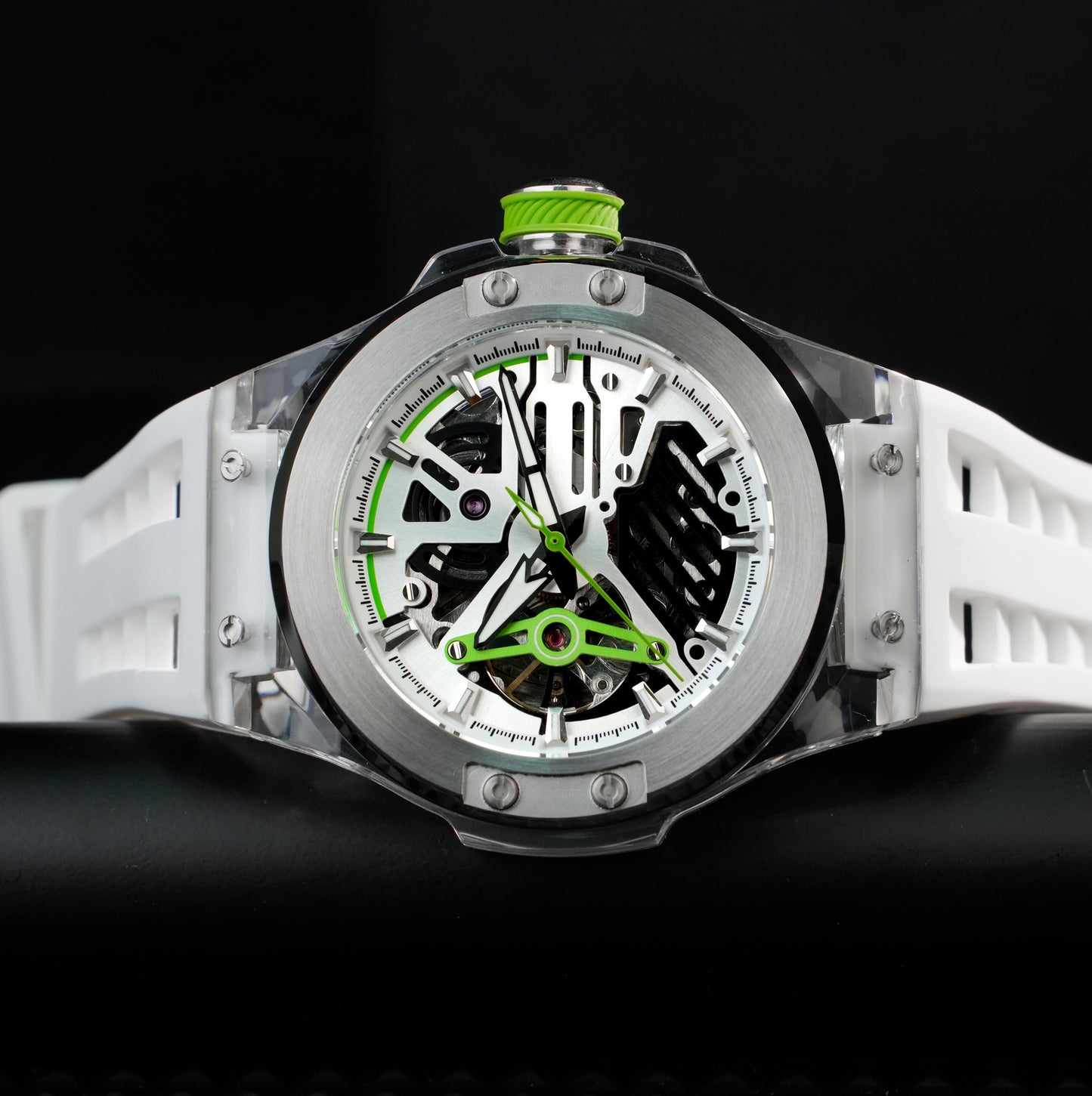 Minber Skeleton Automatic Watch - 9018