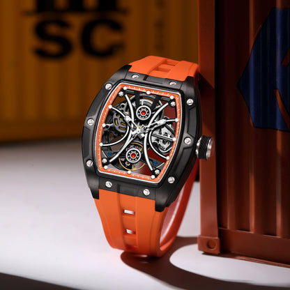 MINBER Automatic Skeleton Watch - 9198-4