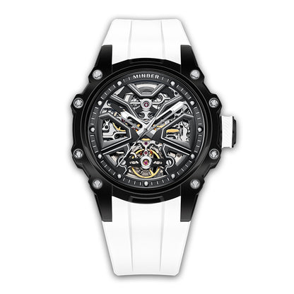Minber Skeleton Automatic Watch - 8005