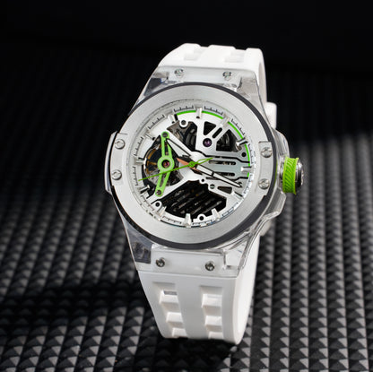 Minber Skeleton Automatic Watch - 9018