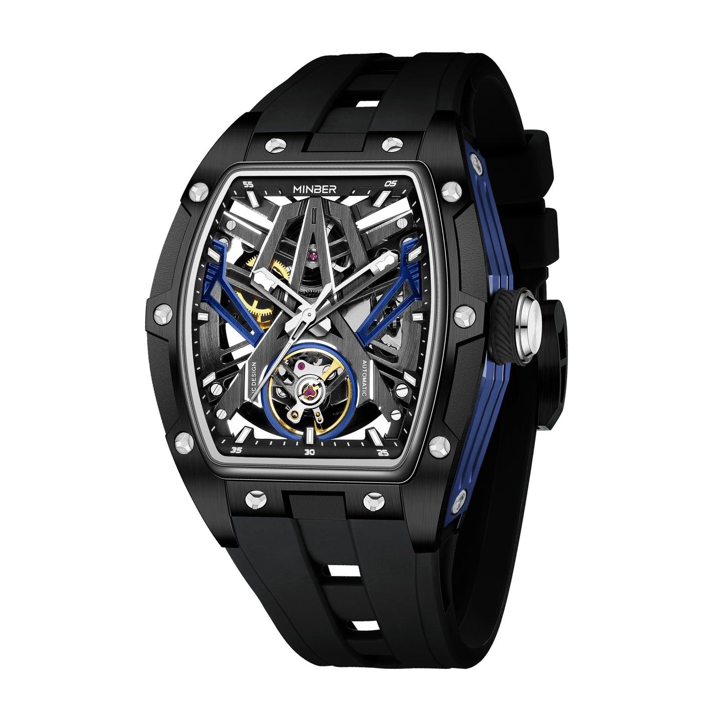 MINBER Automatic Skeleton Watch - 9191