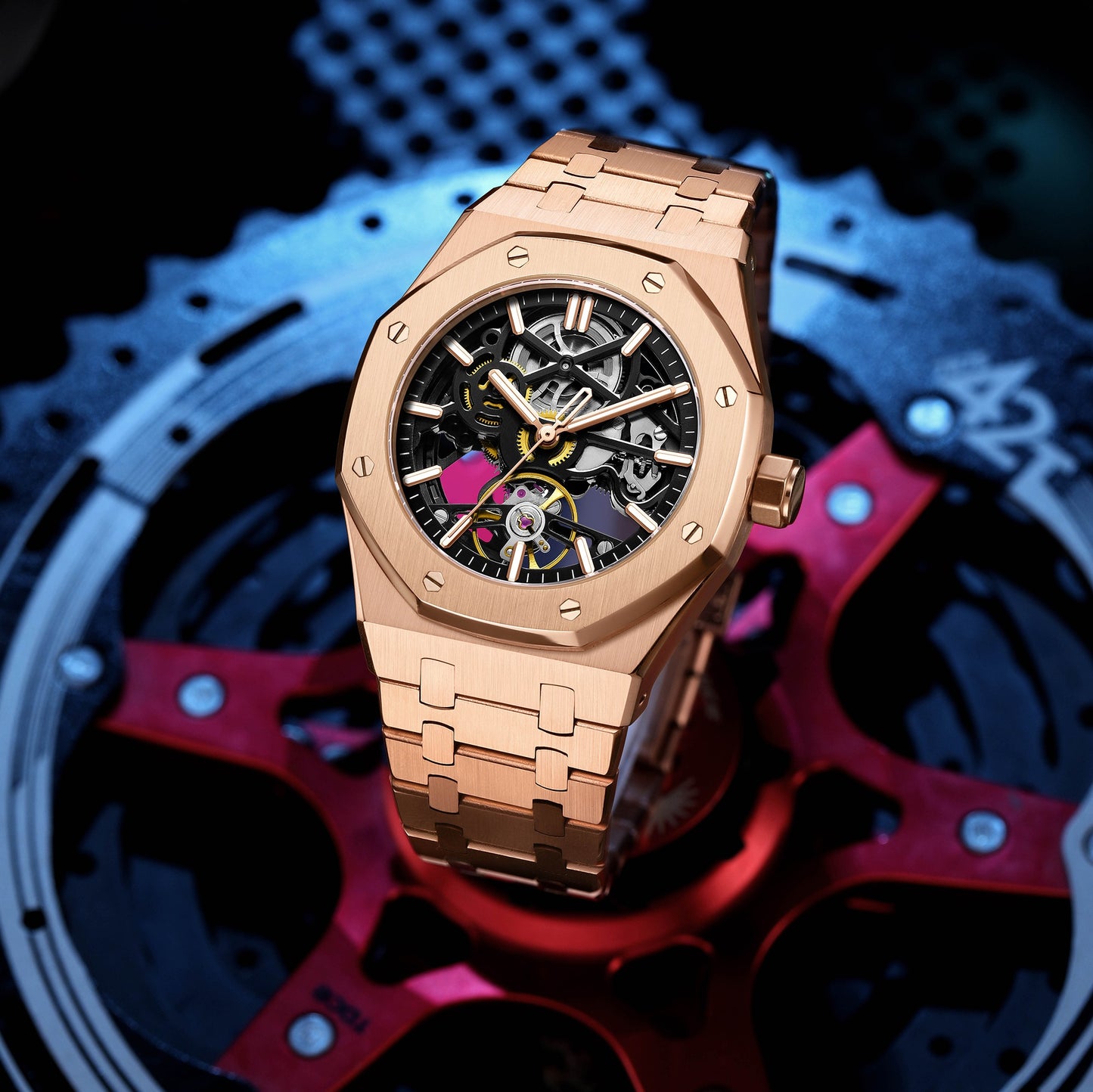 MINBER Automatic Skeleton Watch - 9005-4