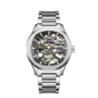 MINBER Automatic Skeleton Watch - Void Engine - 9204-5