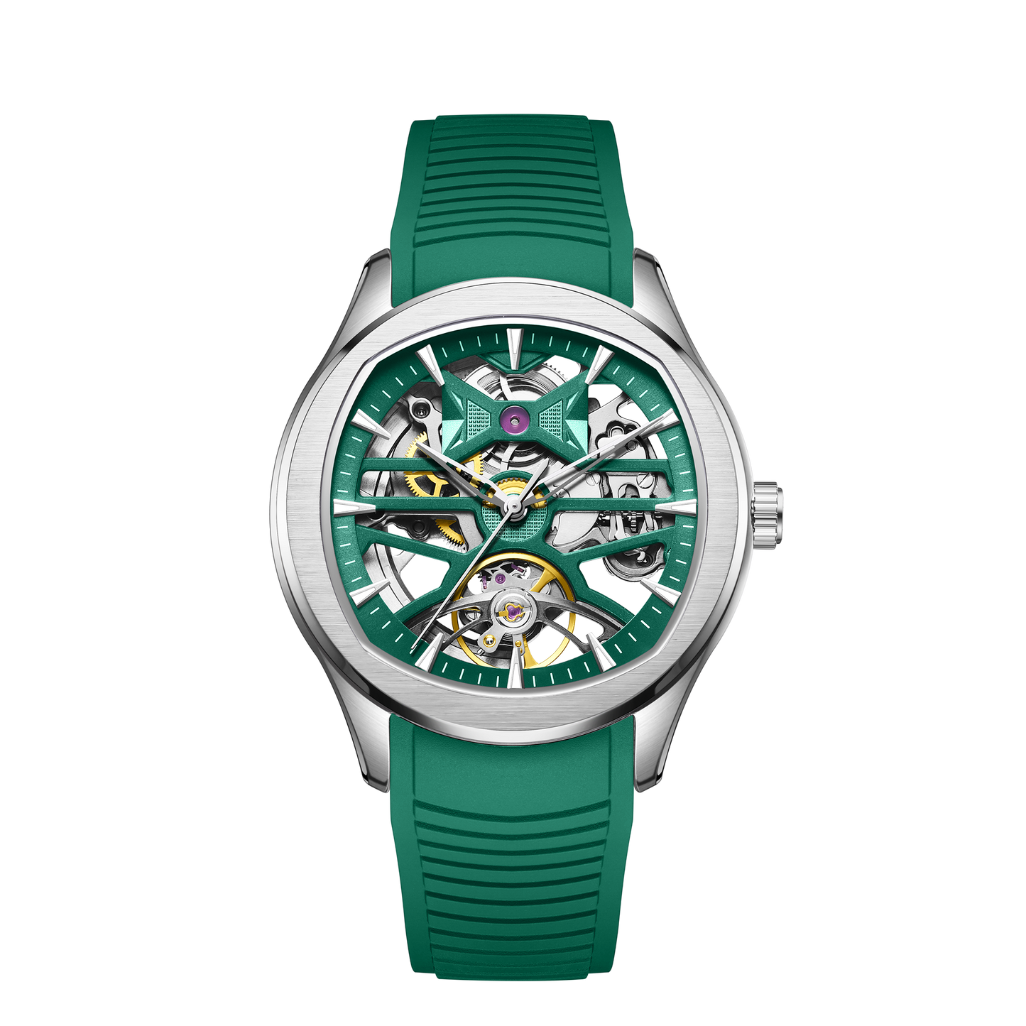 MINBER Automatic Skeleton Watch - Void Engine - 9204-5