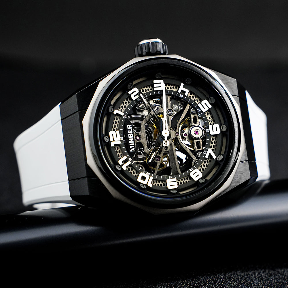 MINBER Automatic Skeleton Watch - 5002