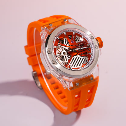 Minber Skeleton Automatic Watch - 9018
