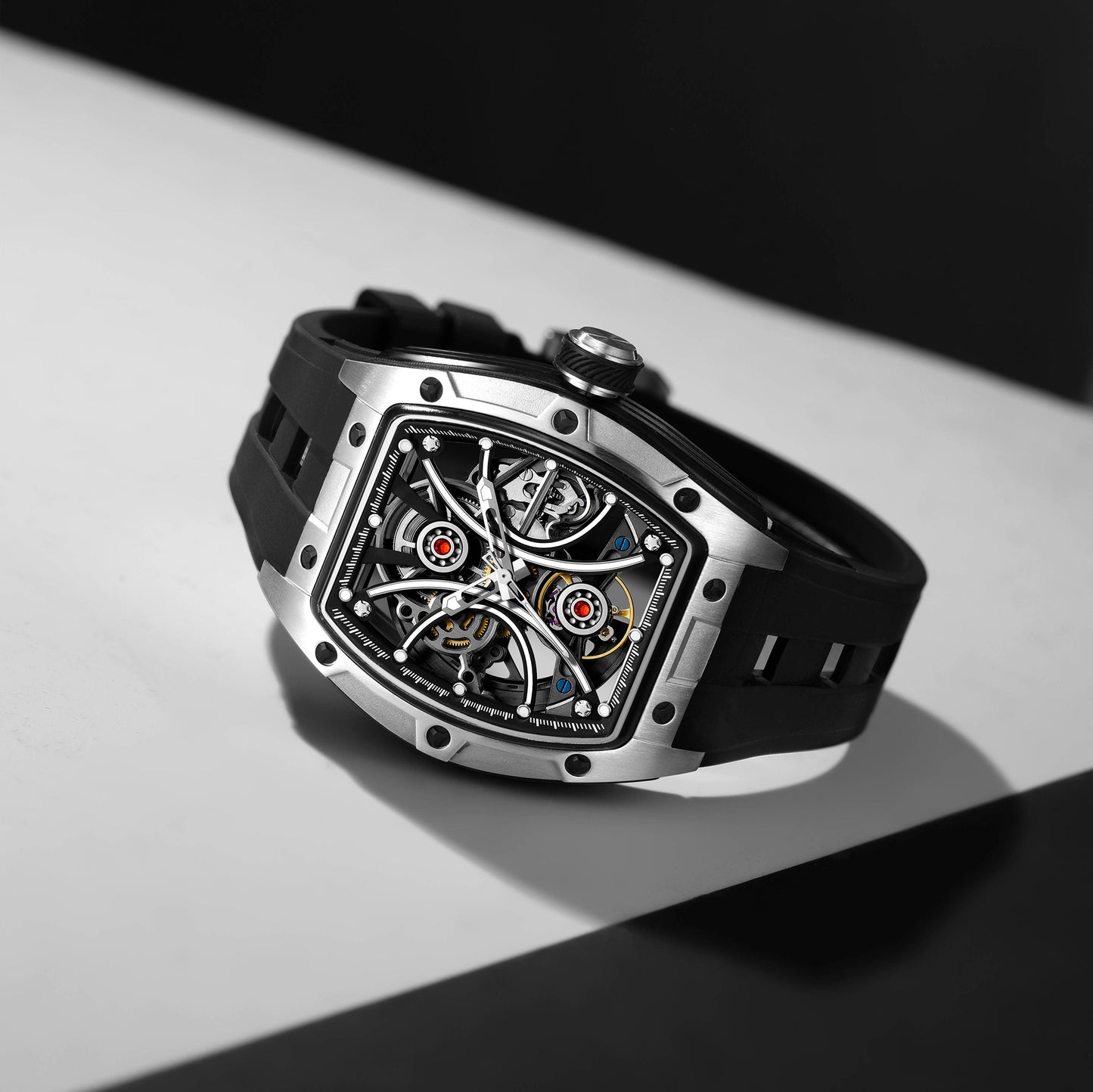 MINBER Automatic Skeleton Watch - 9198-4