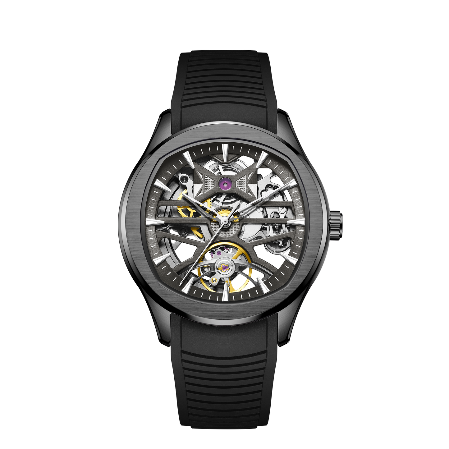 MINBER Automatic Skeleton Watch - Void Engine - 9204-5