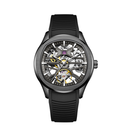 MINBER Automatic Skeleton Watch - Void Engine - 9204-5