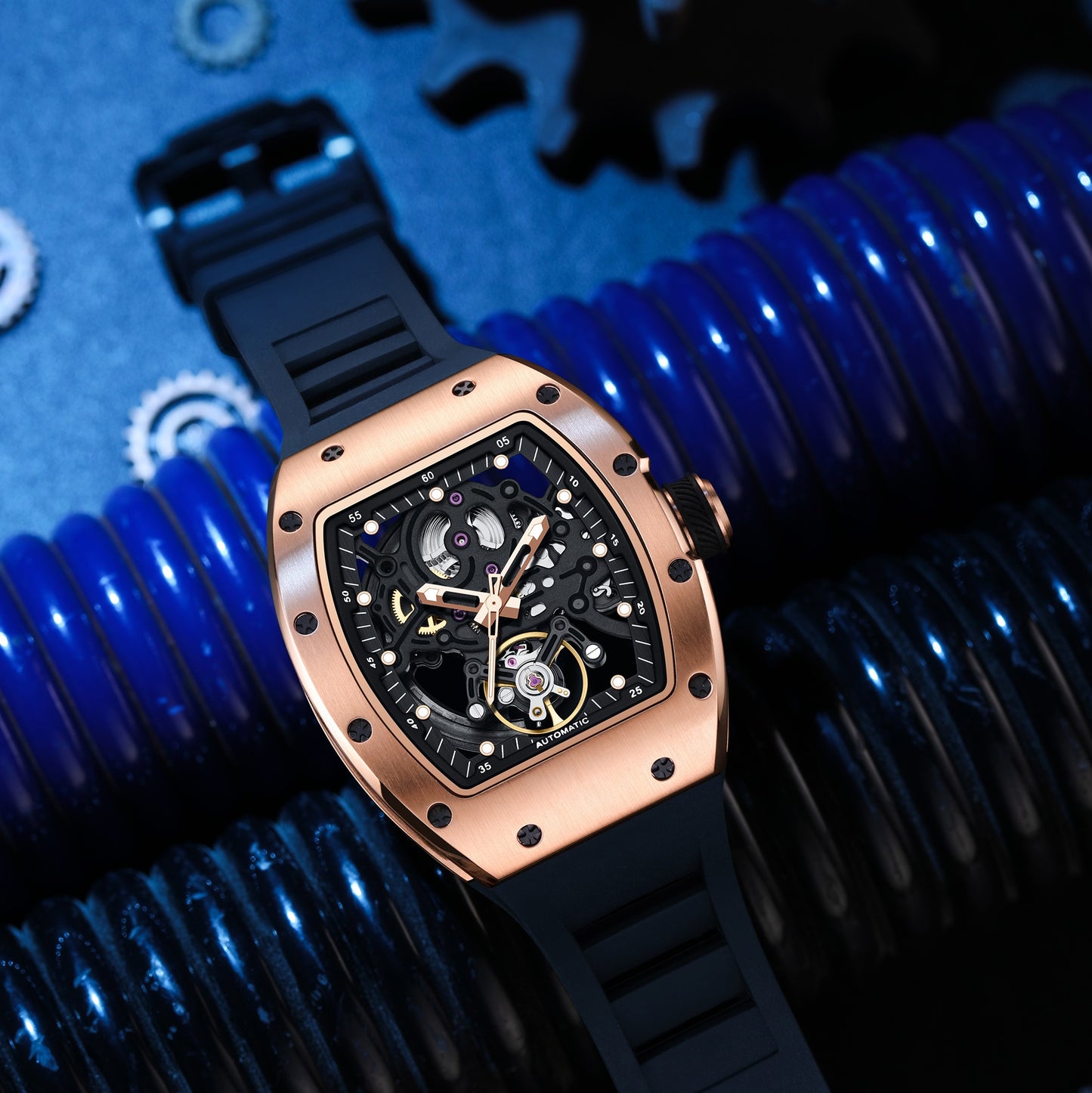 MINBER Automatic Skeleton Watch - 9190-12
