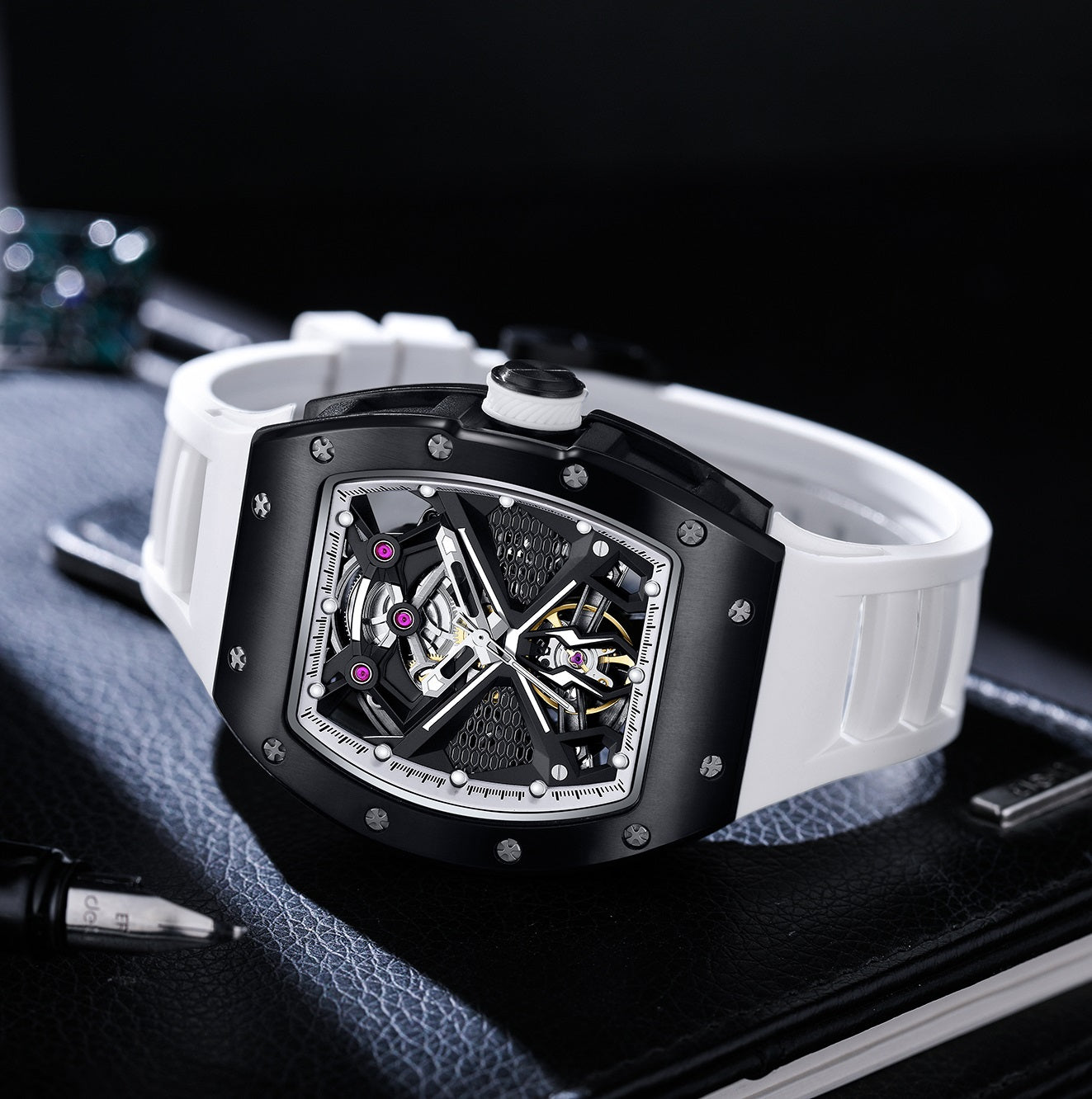 MINBER Automatic Skeleton Watch - 9190-5