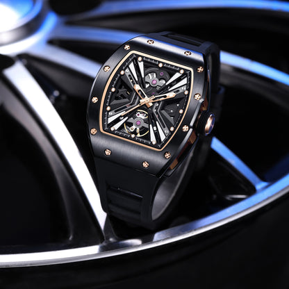 MINBER Automatic Skeleton Watch - 9190-4