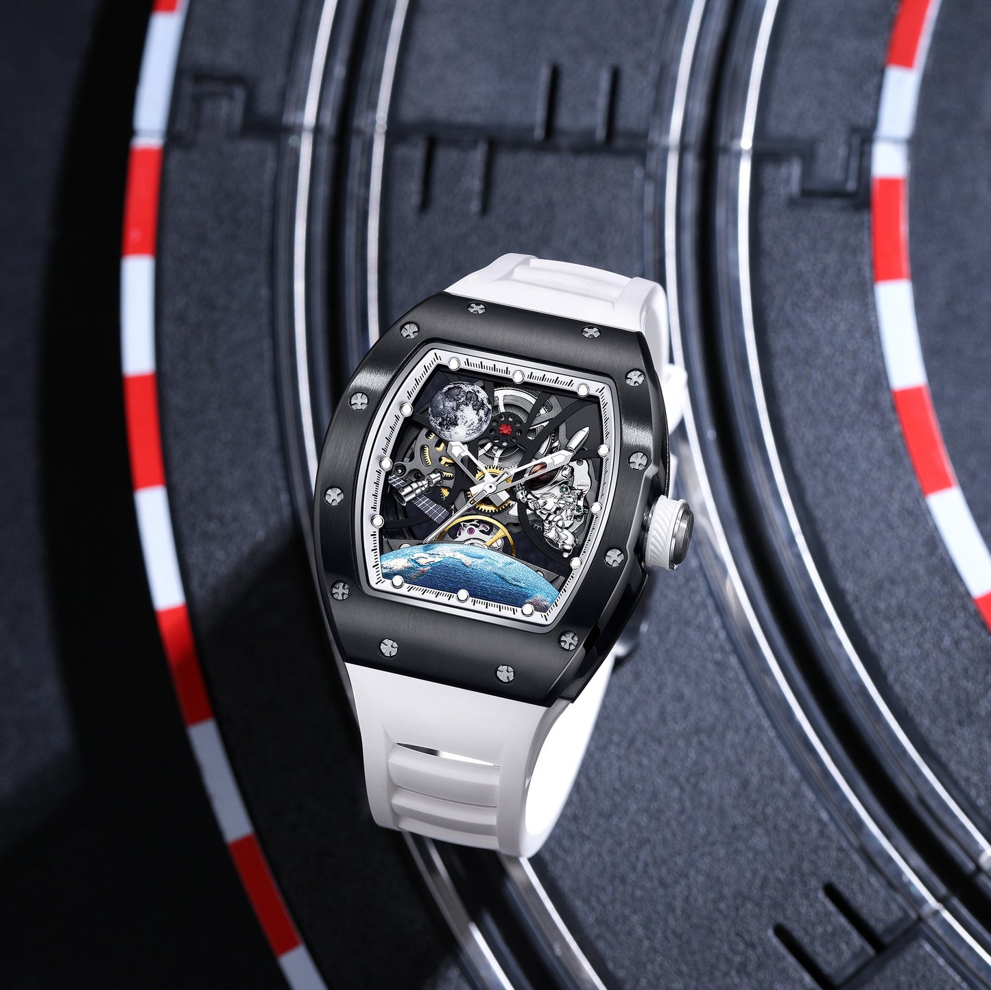 MINBER Automatic Skeleton Watch - Terra Pulse - 9190-14