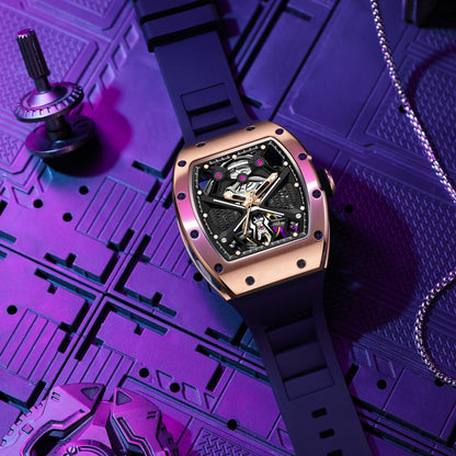 MINBER Automatic Skeleton Watch - 9190-5