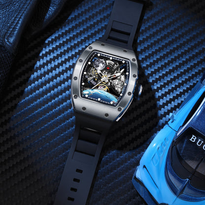 MINBER Automatic Skeleton Watch - Terra Pulse - 9190-14