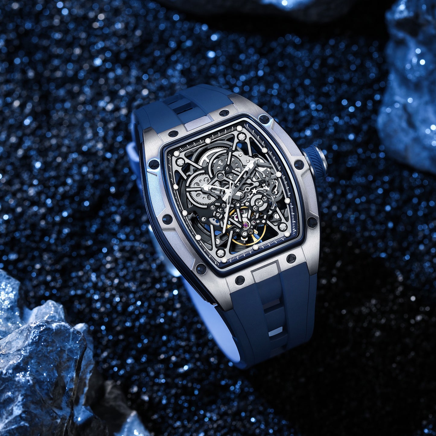 MINBER Automatic Skeleton Watch - Eternal Gear - 9198-3