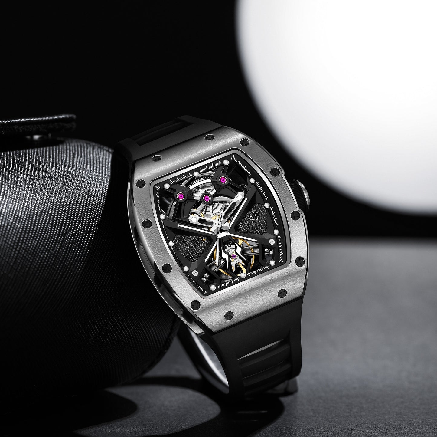 MINBER Automatic Skeleton Watch - 9190-5