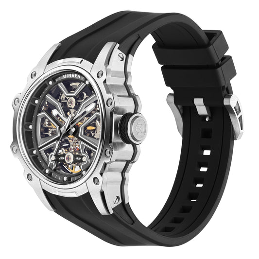 WHITE TITANIUM AUTOMATIC SKY SENTINEL