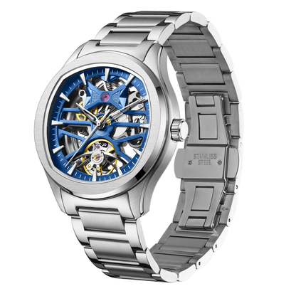MINBER Automatic Skeleton Watch - Void Engine - 9204-5