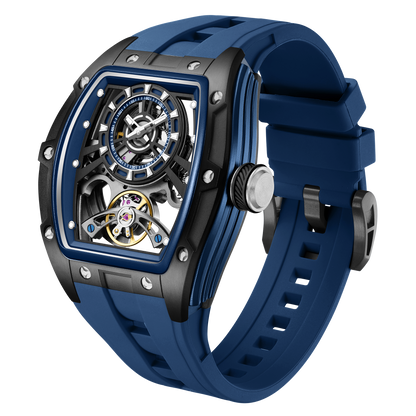 MINBER Automatic Skeleton Watch - Bold Sophistication - 9198-6