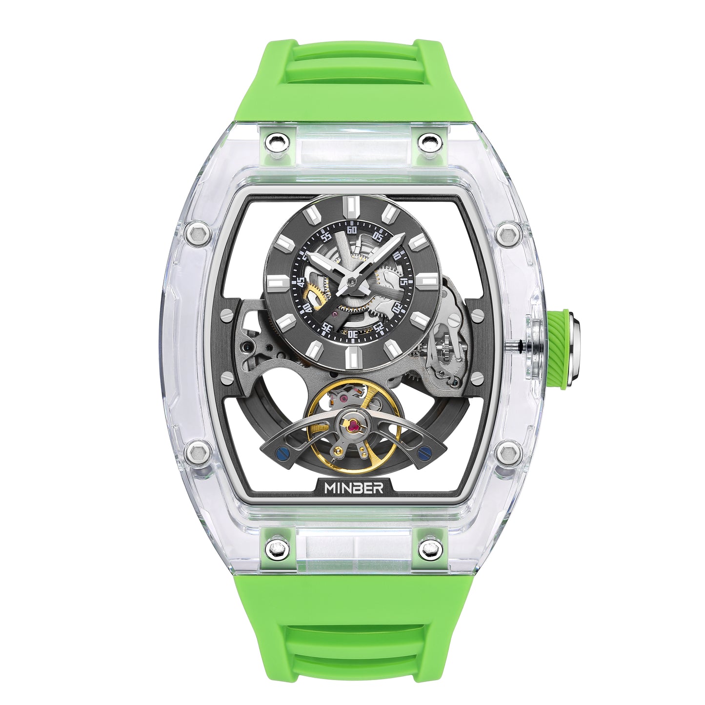 Minber 2808 Off-Center Hours And Minutes Automatic Movement